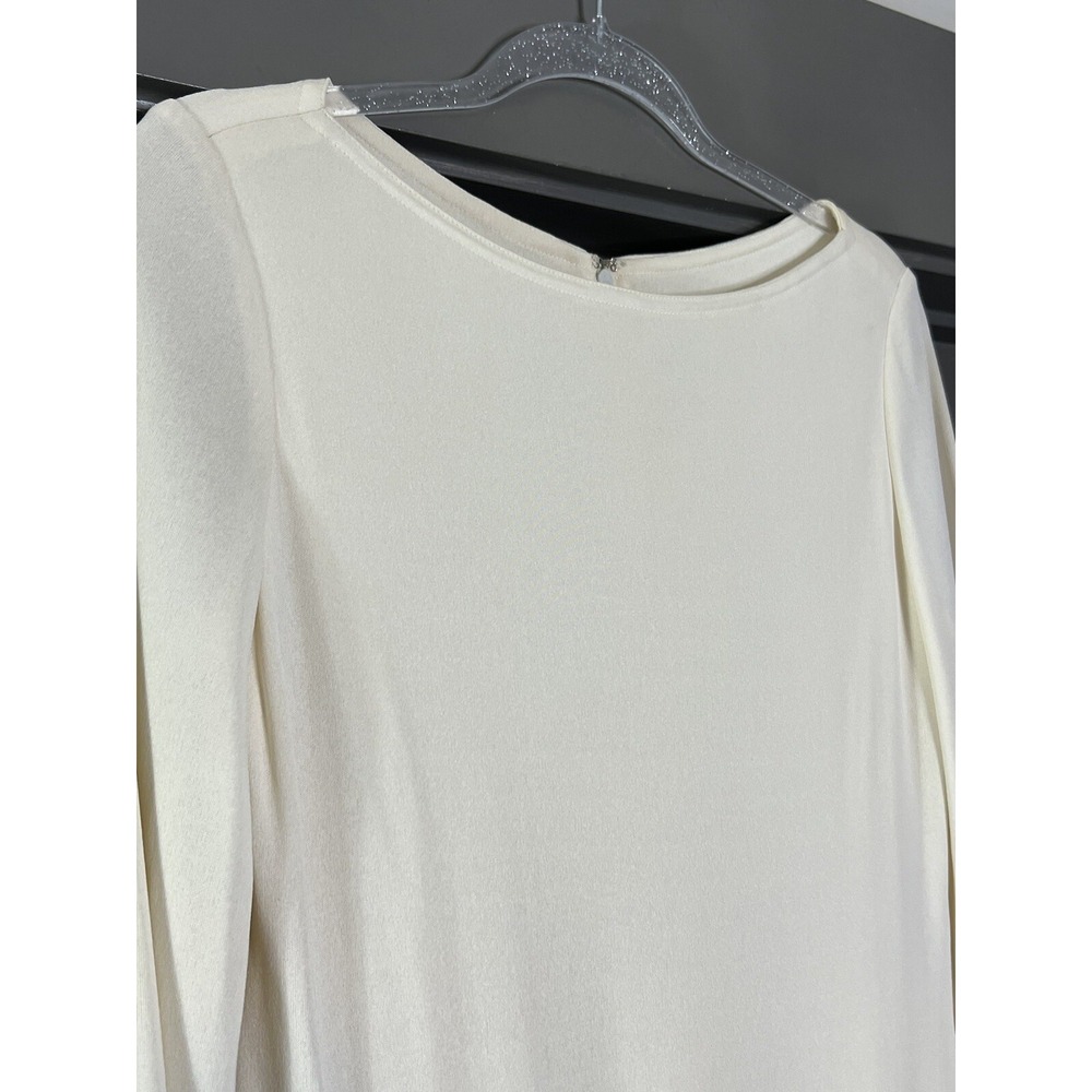 Vintage Bergdorf Goodman Petite Dress Tom & Linda Platt Cream Cocktail READ - Picture 3 of 16